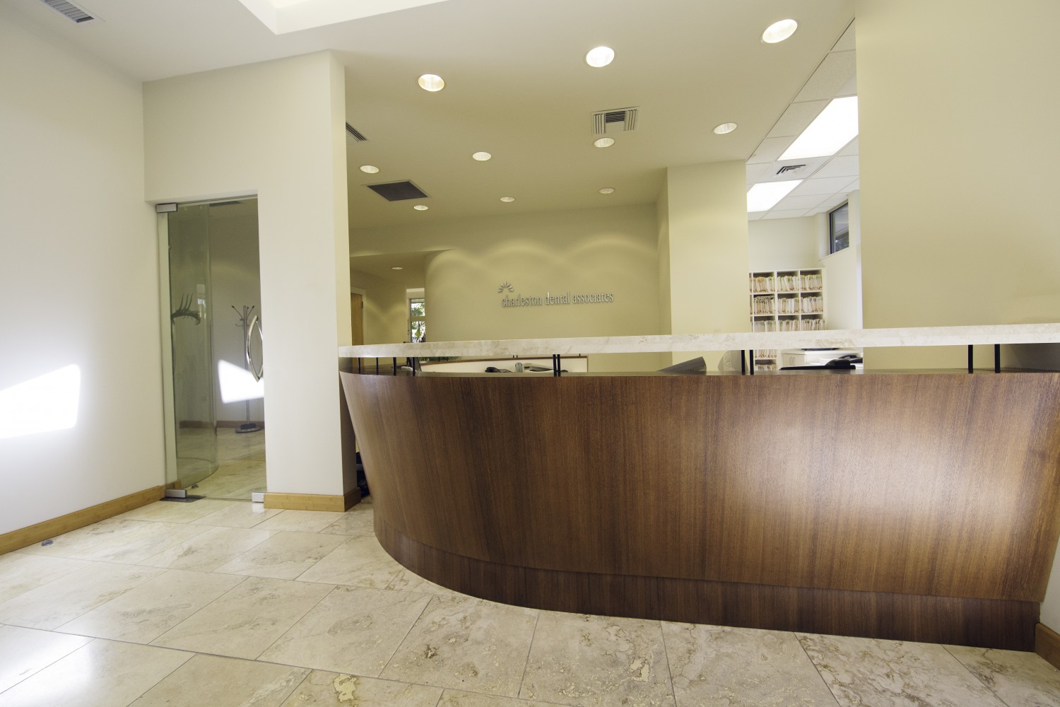 Charleston Dental Associates Office Interior - Front Desk 3